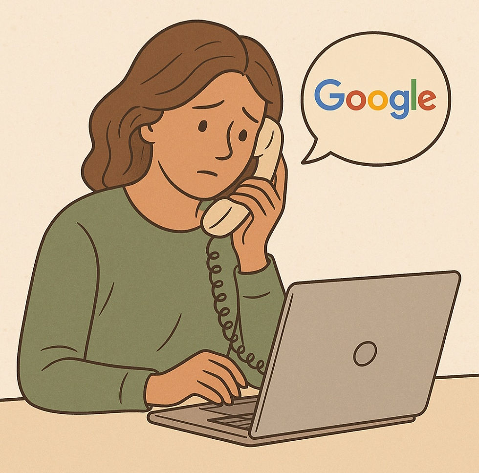 When Google replaced mothers