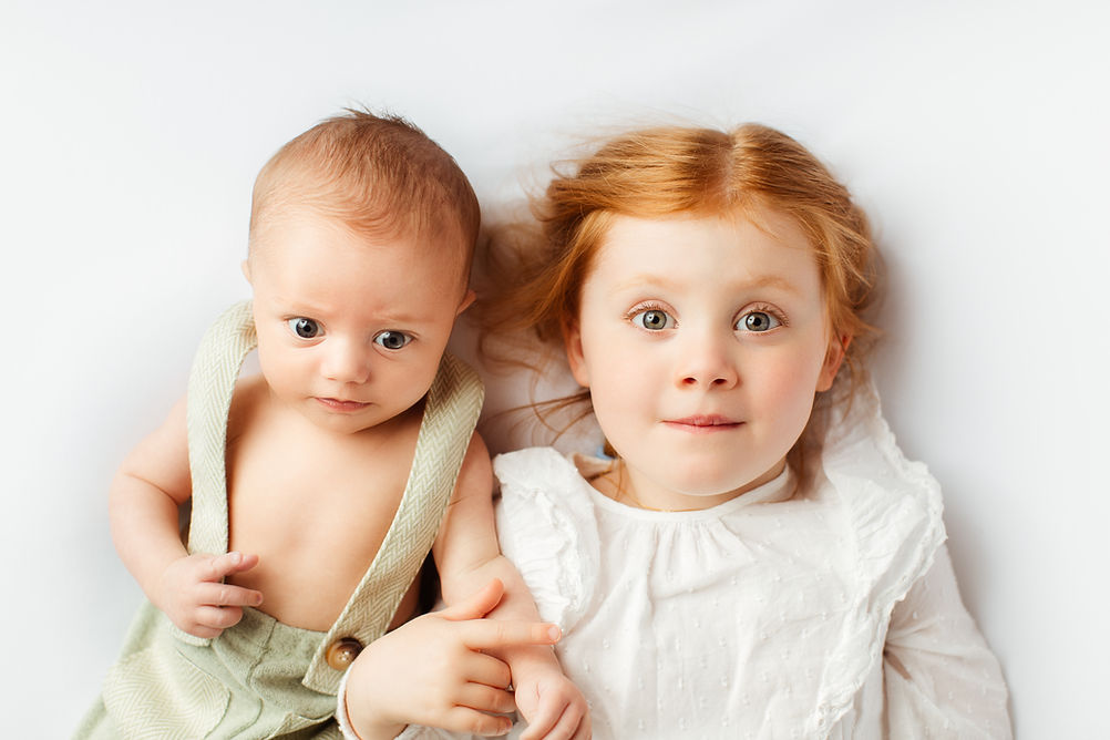 Bebis med storasyster