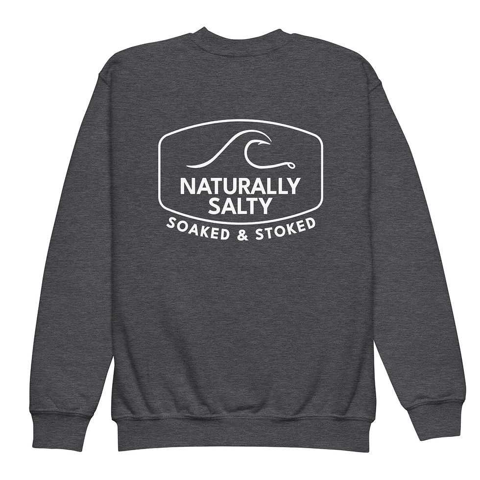 Thumbnail: Youth Logo Crewneck Sweatshirt