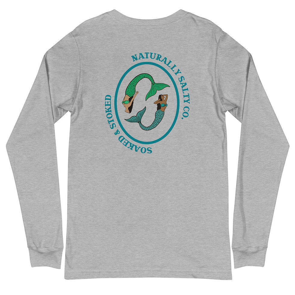 Thumbnail: Naturally Salty Mermaids Long Sleeve Tee