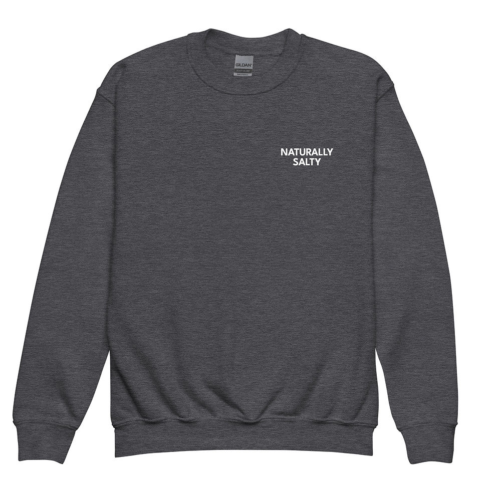 Thumbnail: Youth Logo Crewneck Sweatshirt
