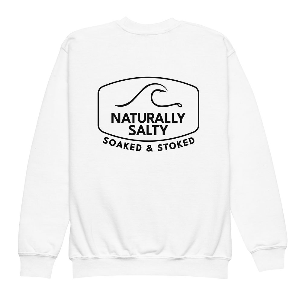 Thumbnail: Youth Logo Crewneck Sweatshirt