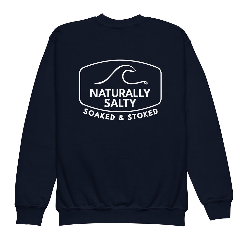 Thumbnail: Youth Logo Crewneck Sweatshirt