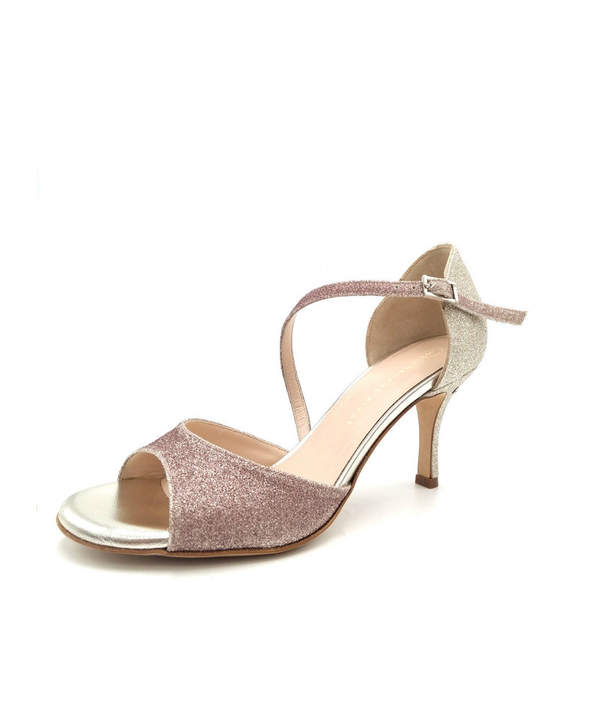 CHARLOTTE Bronze And Ivory Glitter