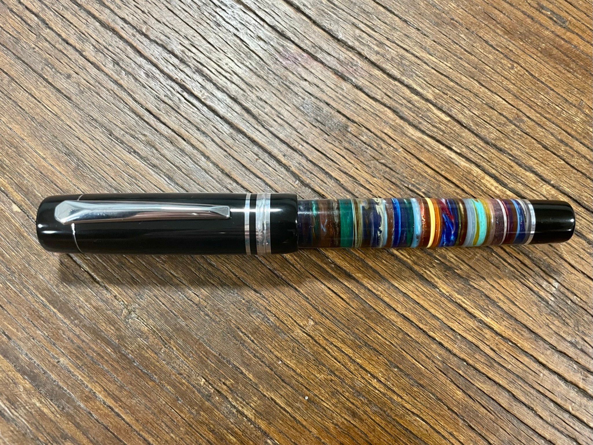 Shockoe Bottom Model - Large size -Custom alumilite and Japanese Ebonite