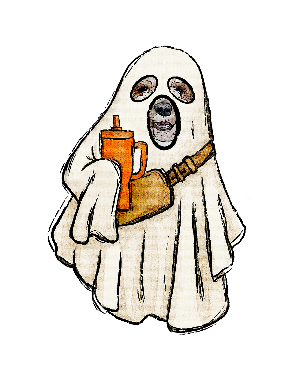 Boo Jee with Orange Stanley