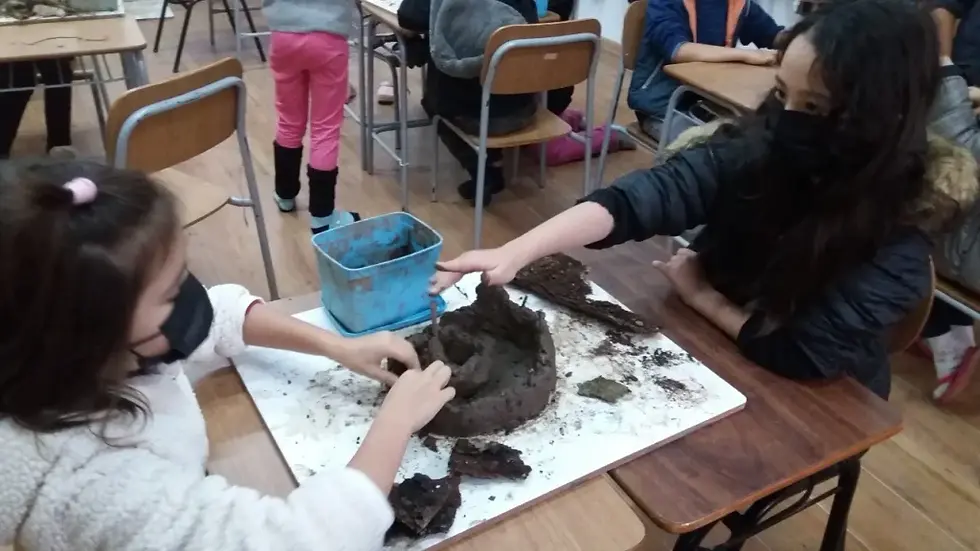 A construção da casa no 3º ano