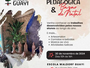 Exposição Pedagógica & Bazar de Natal 2024
