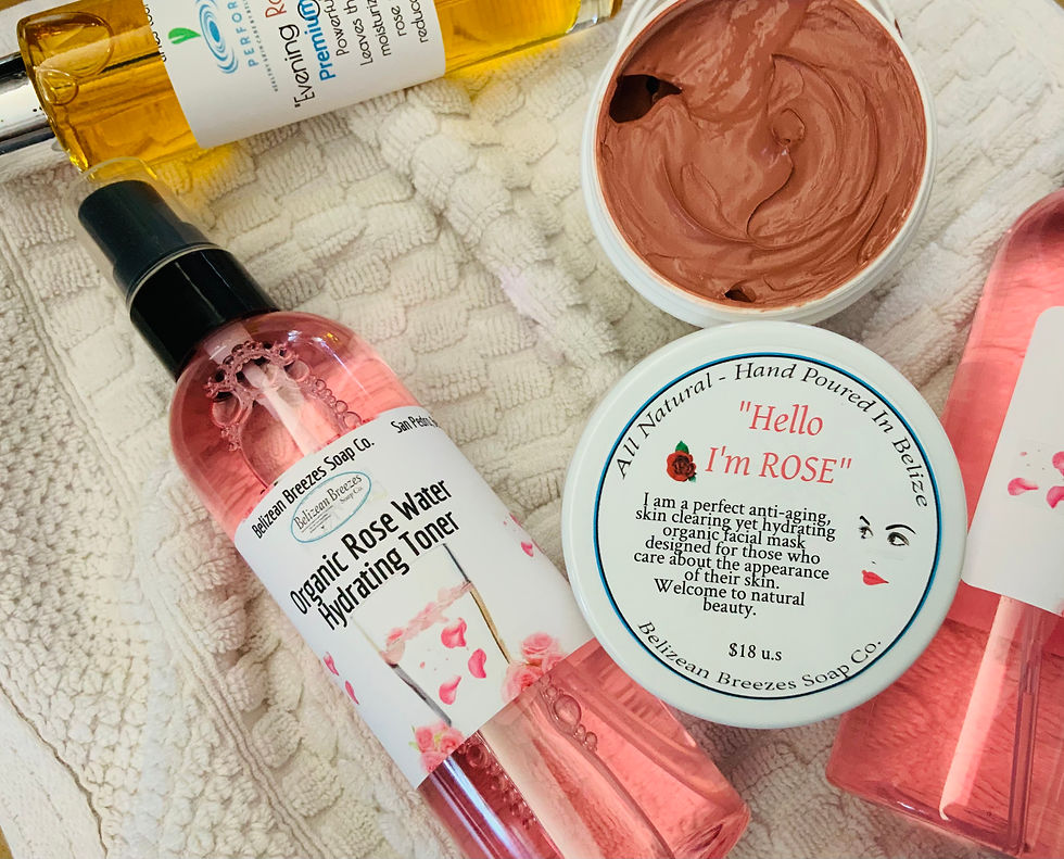 Hello, I’m Rose! Organic facial mask
