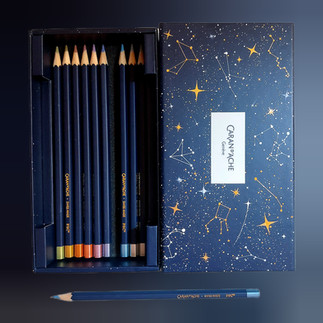 Metallic pencils Caran d'Ache
