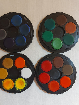 Aquarellfarben