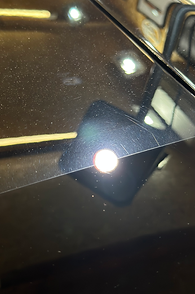 Polissage 50/50 sur un noir uni a Vendôme proche mondoubleau.
