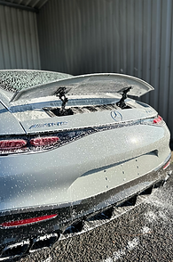 Lavage extérieur détailé de cette AMG GT 2025. Detailing à mondoubleau / baillou
