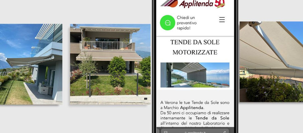 Applitenda rivoluziona il modo di ottenere un preventivo per le tue tende da sole