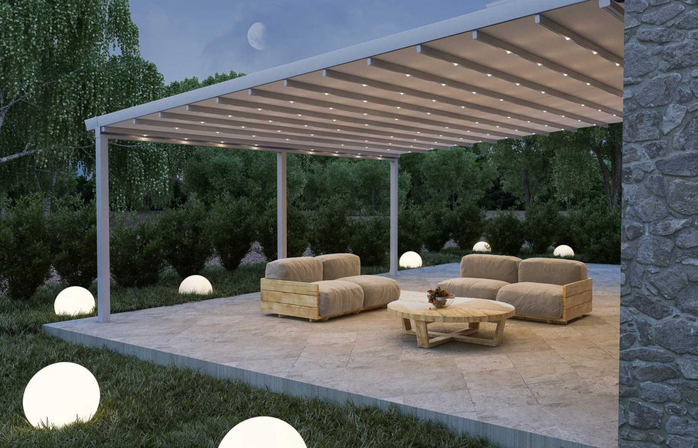 Pergola elettrica motorizzata: 5 motivi per sceglierla!