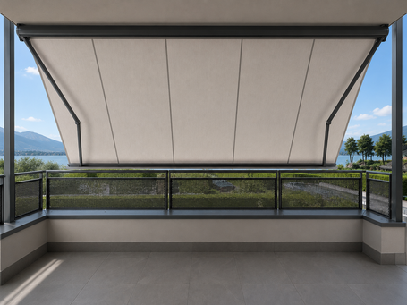 Come scegliere e mantenere le Tende da Sole a Bracci per terrazzi e balconi: tessuti, automazione e pulizia