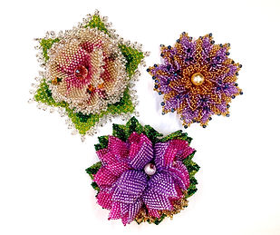 Flower Fairy brooches