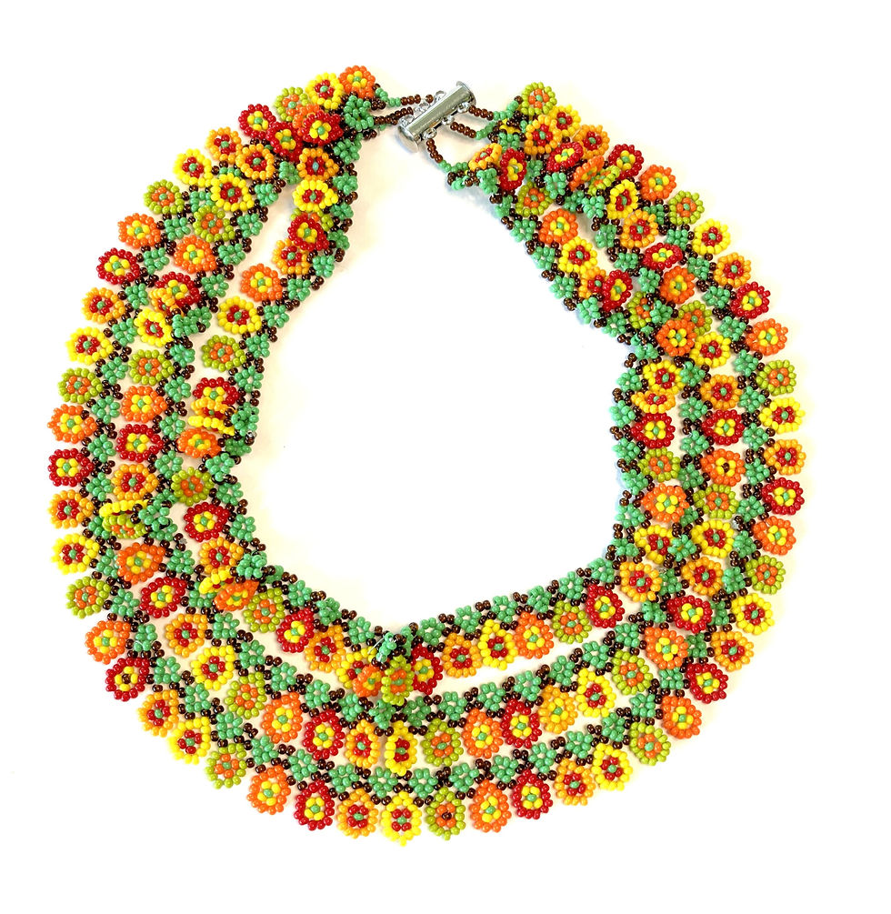 Necklace "Three Sisters"