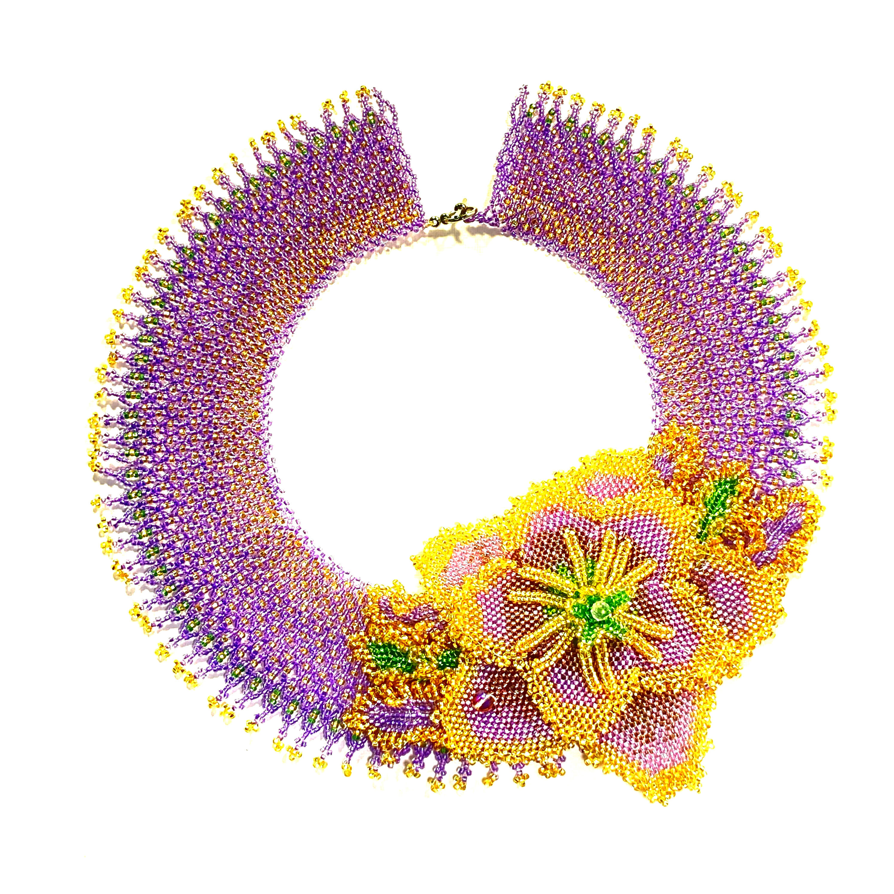 Necklace "Lily Garden"