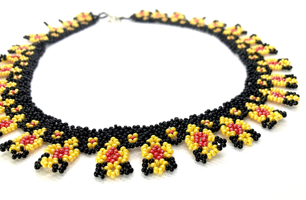 Thumbnail: Choker Necklace "Azteca"