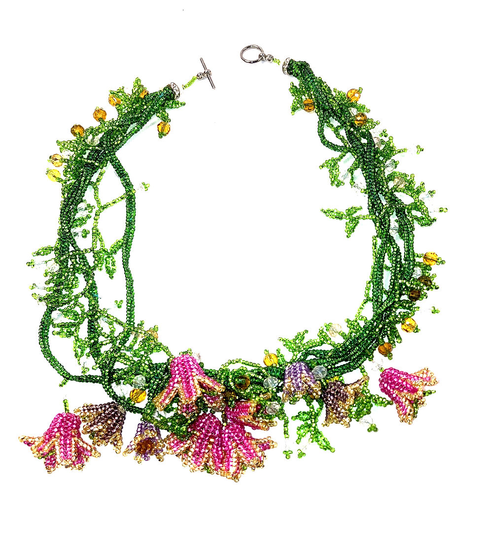 Miniaturbild: Necklace "Forest Flower Fairy"