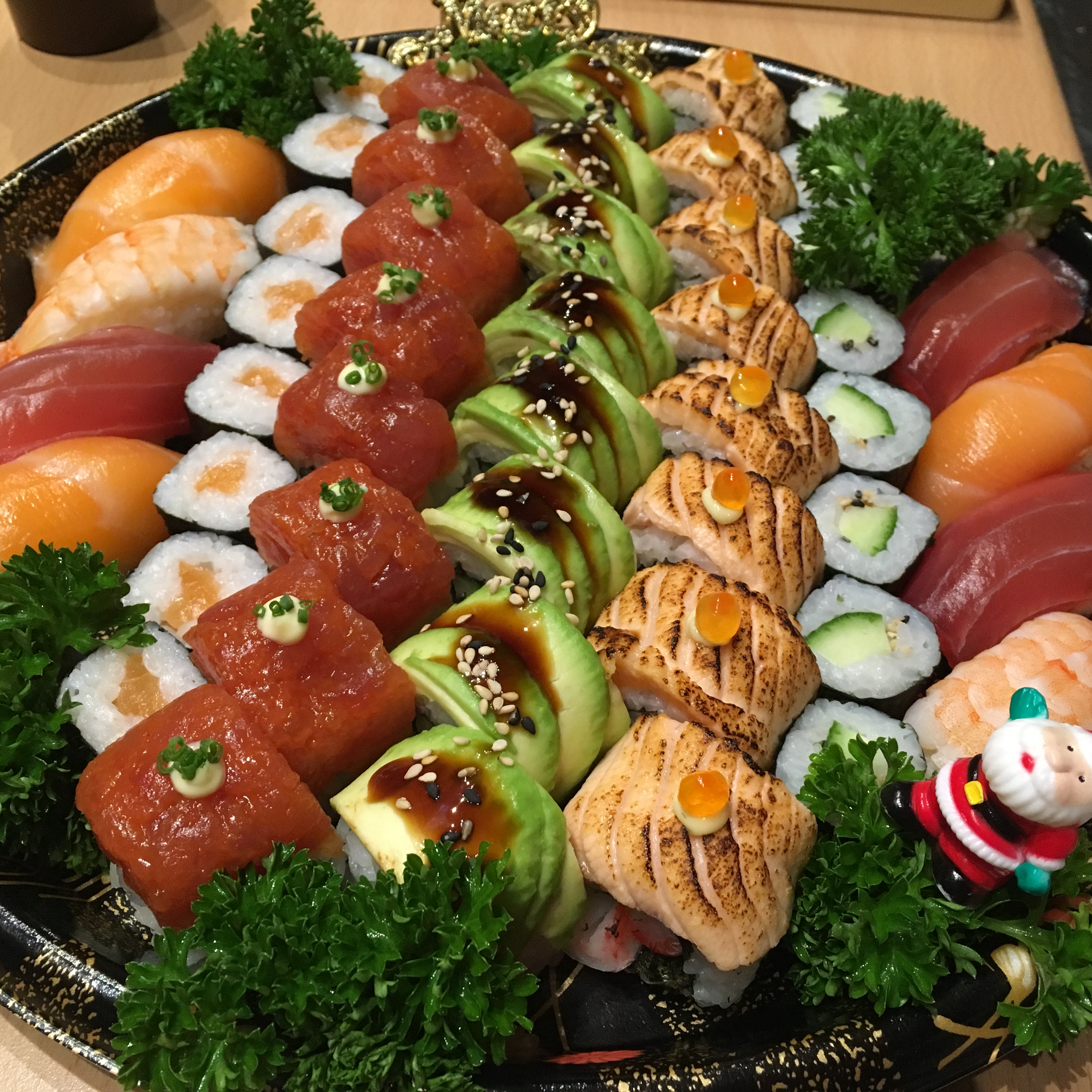Arranged Food and Objects