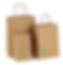  Bolsa de papel Kraft 30 x 25