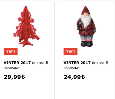 yılbalı dekoratif aksesuar