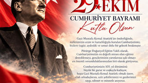 Pütürge Doğanyol Eğitim Vakfı’ndan Cumhuriyetimizin 103. Yılına Anlamlı Mesaj