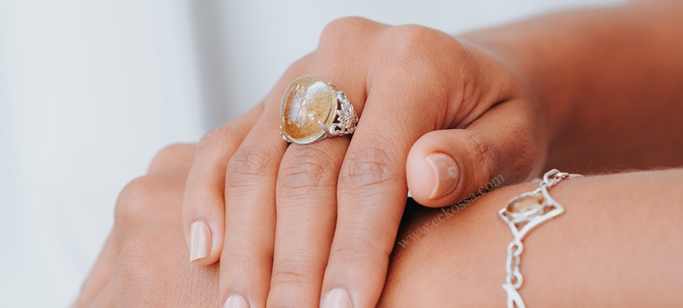 elegant manicured hands
