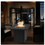 Thumbnail: 48000 BTU 28 in. x 25 in. Square Outdoor Propane Gas Fire Pit Table Quick Igniti