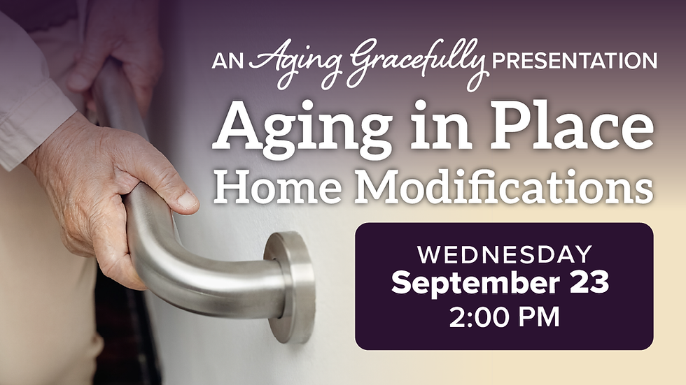 An Aging Gracefully Presentation
