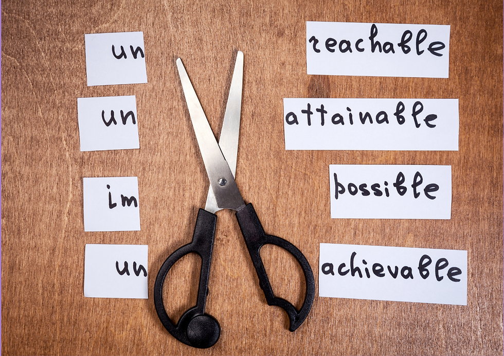 Challenge and Reframing negative self-talk