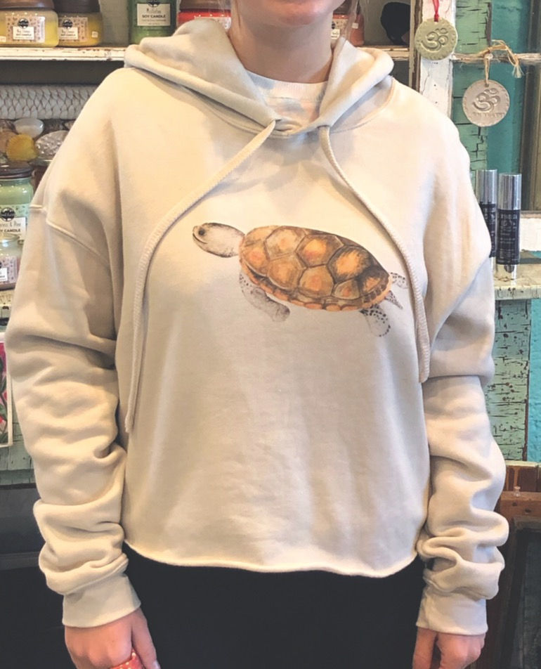 Crop Terrapin Sweatshirt