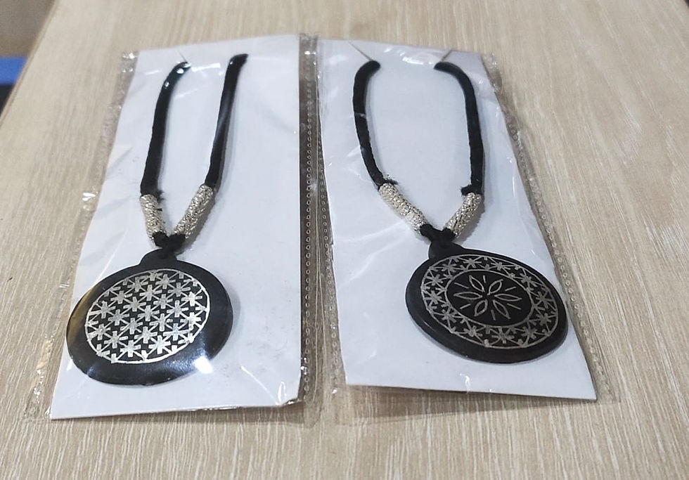 bidriware pendent set 4