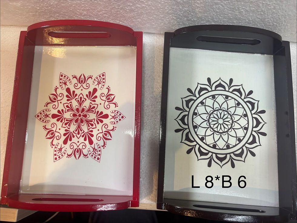 wooden trays