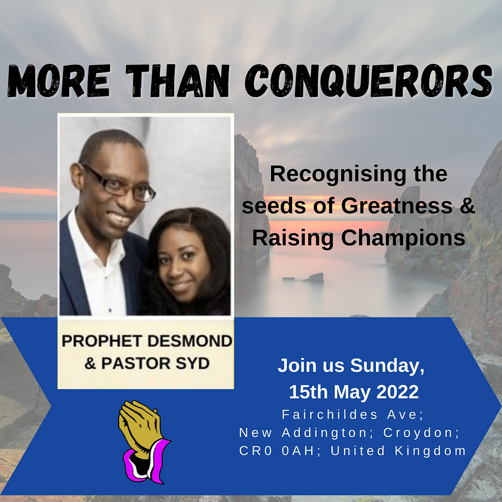 More than Conquerors