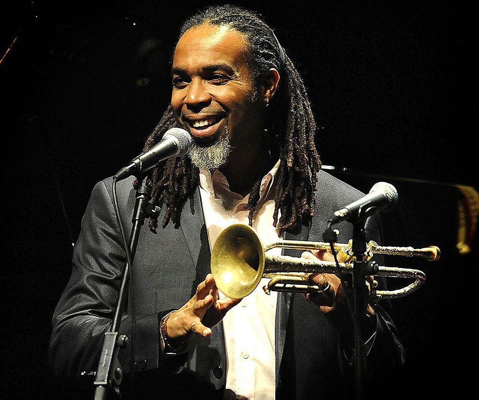 Ronald Baker : Trompette / voix (image Le Dauphiné Libéré 2019)