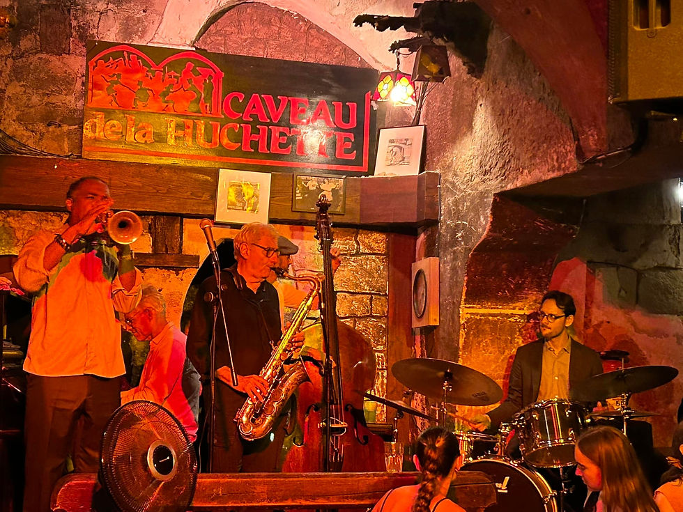 Ronald BAKER (trompette), Alain MAYERAS (piano), Jean Lacques TAIEB (sax ténor), David SALESSE (contrebasse) et Germain CORNET (batterie)