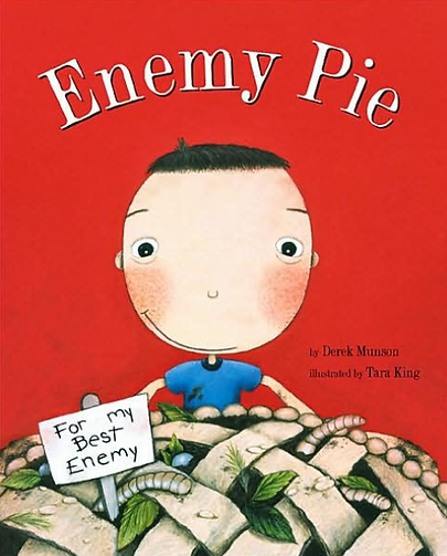 Cover of the children's book Enemy Pie by author Derek Munson