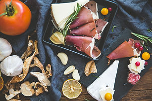 La viande et le fromage
