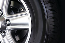Car Tire Close-Up