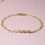 Thumbnail: Diamond Chain Bracelets 9k Yellow Gold