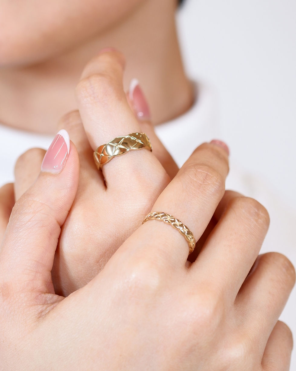ภาพขนาดย่อ: แหวนทองแท้ 9K Cross Ring