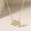 Thumbnail: Cutie Cloud Diamond Necklace 9k Yellow Gold