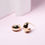 Thumbnail: Bean Bag Big Size Studs 9k Yellow Gold (Butterfly Backs)