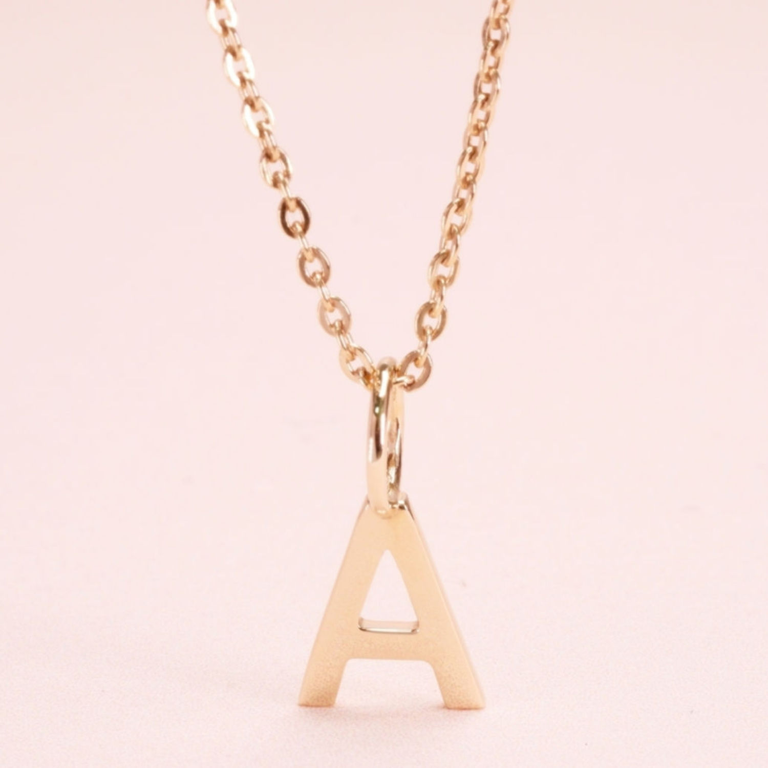  A Alphabet Pendant 9k Yellow Gold (Pendant Only)