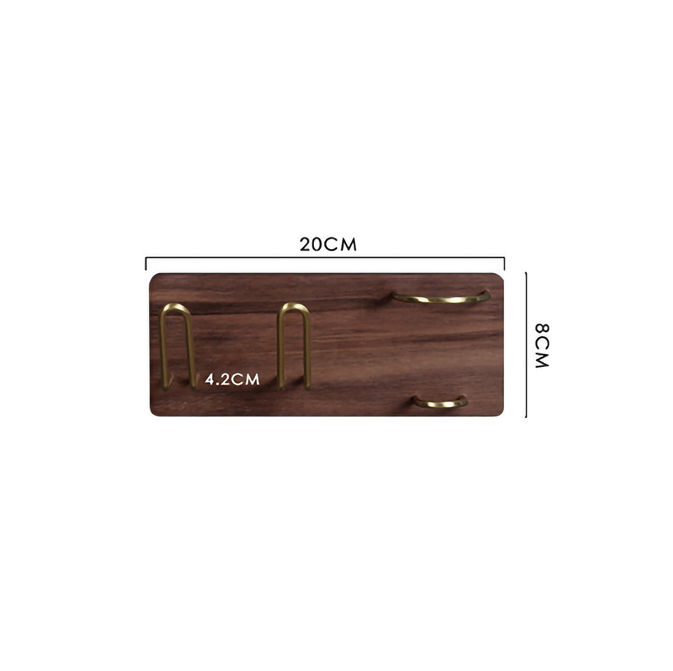 Thumbnail: Wooden Hairdryer Rack