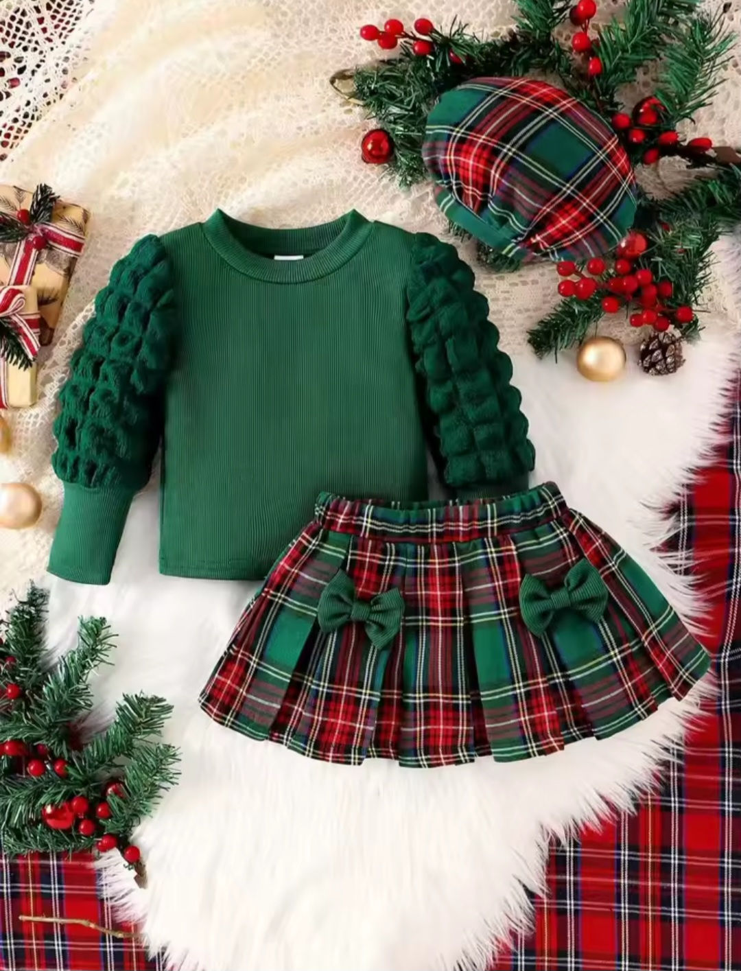 Girls Christmas outfit 