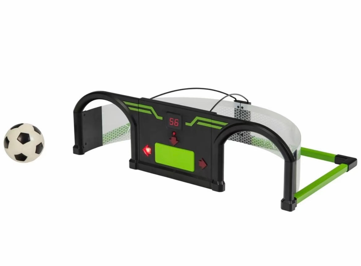 Kick about interactive football training game 